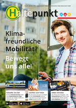 26. Ausgabe Kundenmagazin "Haltepunkt" - Titelseite